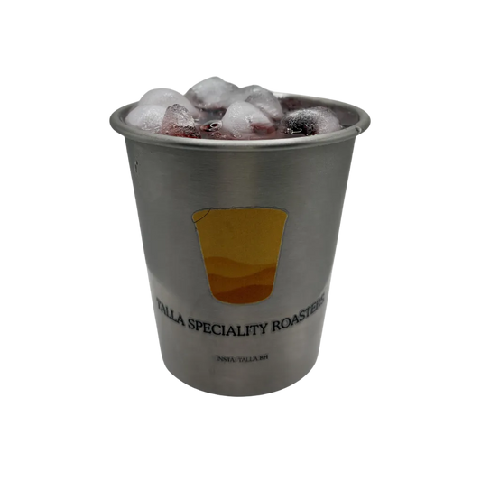 Steel Cup with Drink